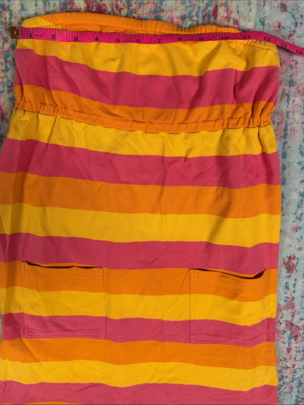 Lilly Pulitzer Pink & Yellow Strappy Summer Dress - Picture 5 of 8